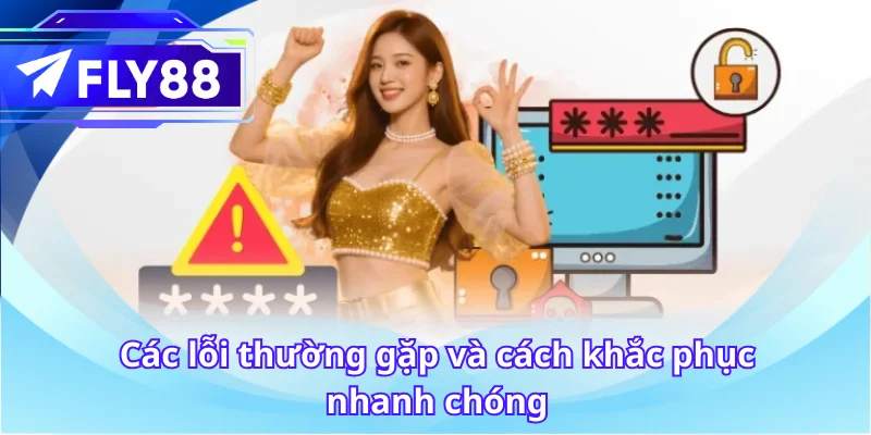 Các lỗi thường gặp và cách khắc phục nhanh chóng